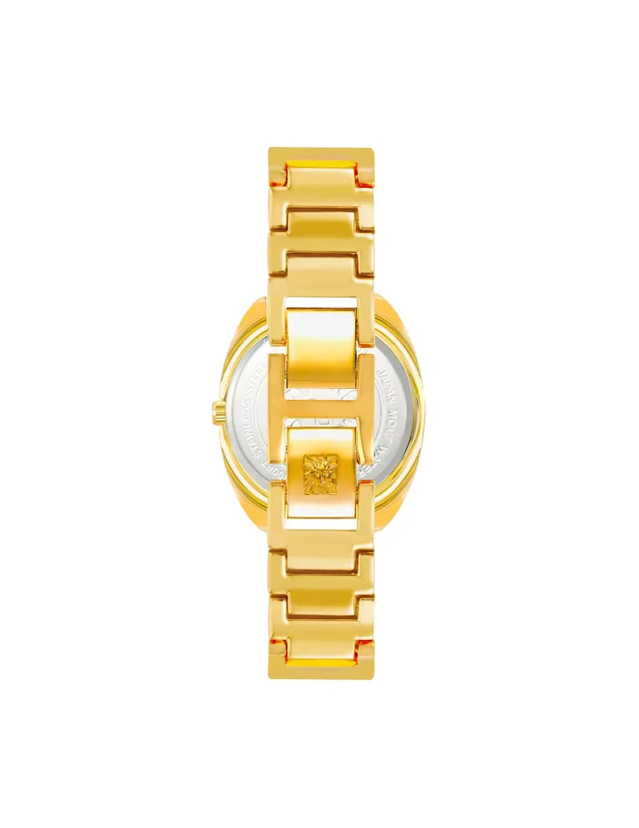 Anne Klein Modern Bangle Watch Goldtone Women Watches 038 Jewelry