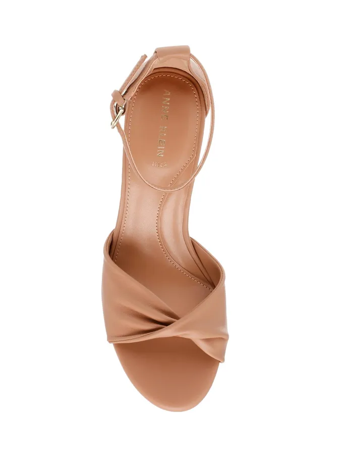 Anne Klein Raider Dress Sandal Tan Women Shoes