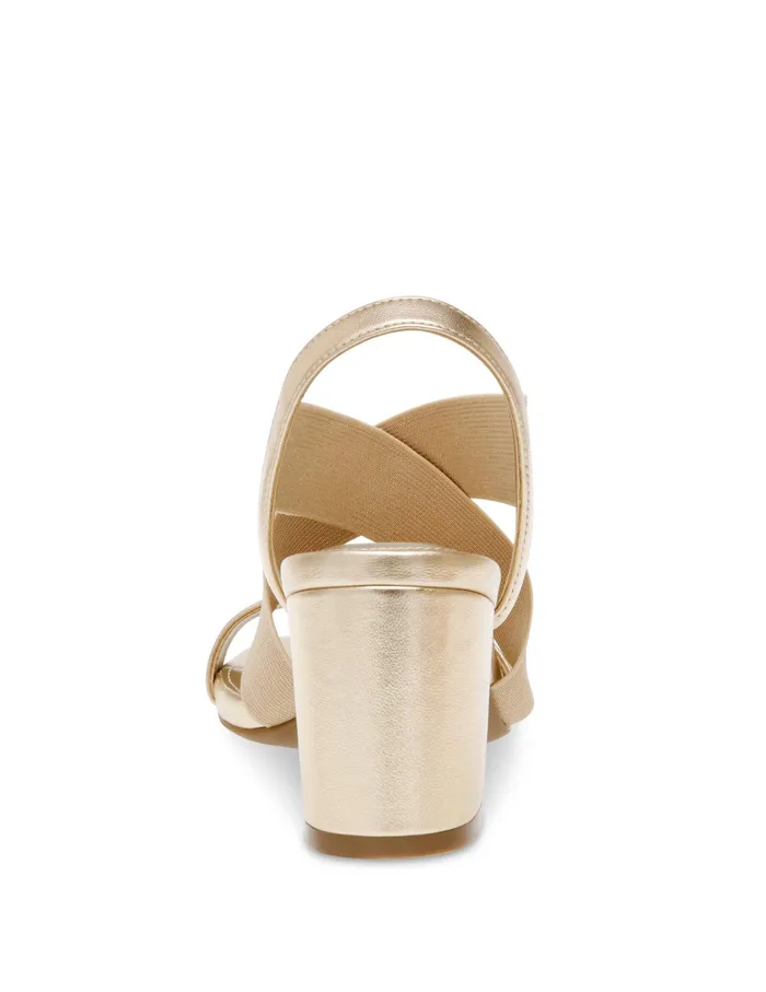 Anne Klein Ressa Dress Sandal Gold Women Shoes
