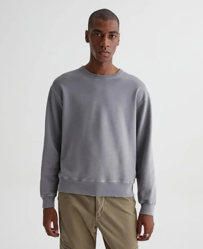 Arc Crew 5 Years Ink Stone Men AG Jeans Sweatshirts