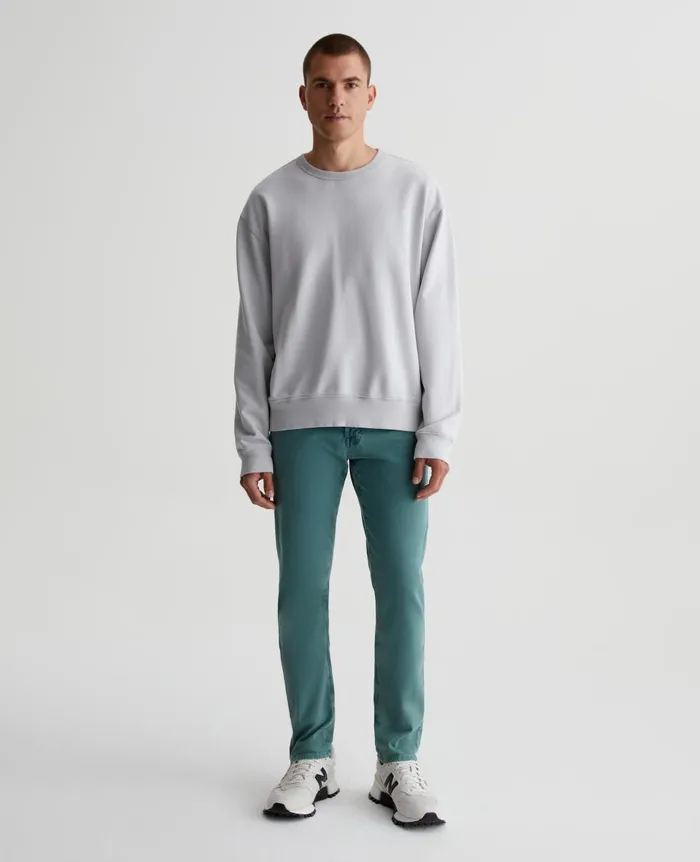 Arc Crew Silver Smoke Men AG Jeans Sweatshirts Arc Crew Silver Smoke Men AG Jeans Sweatshirts