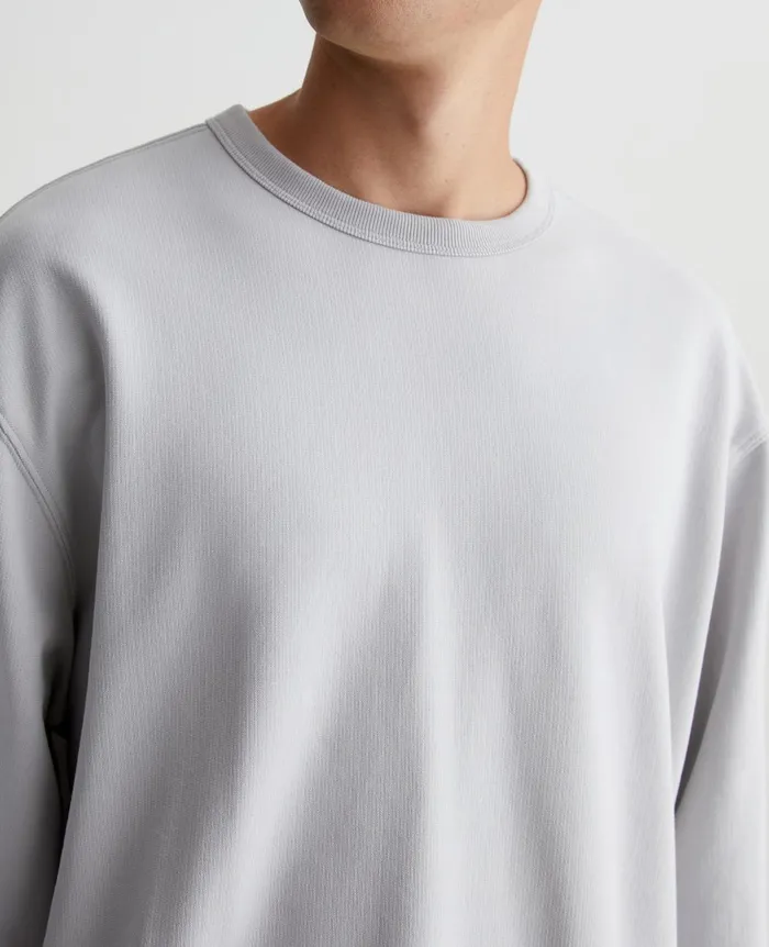 Arc Crew Silver Smoke Men AG Jeans Sweatshirts Arc Crew Silver Smoke Men AG Jeans Sweatshirts