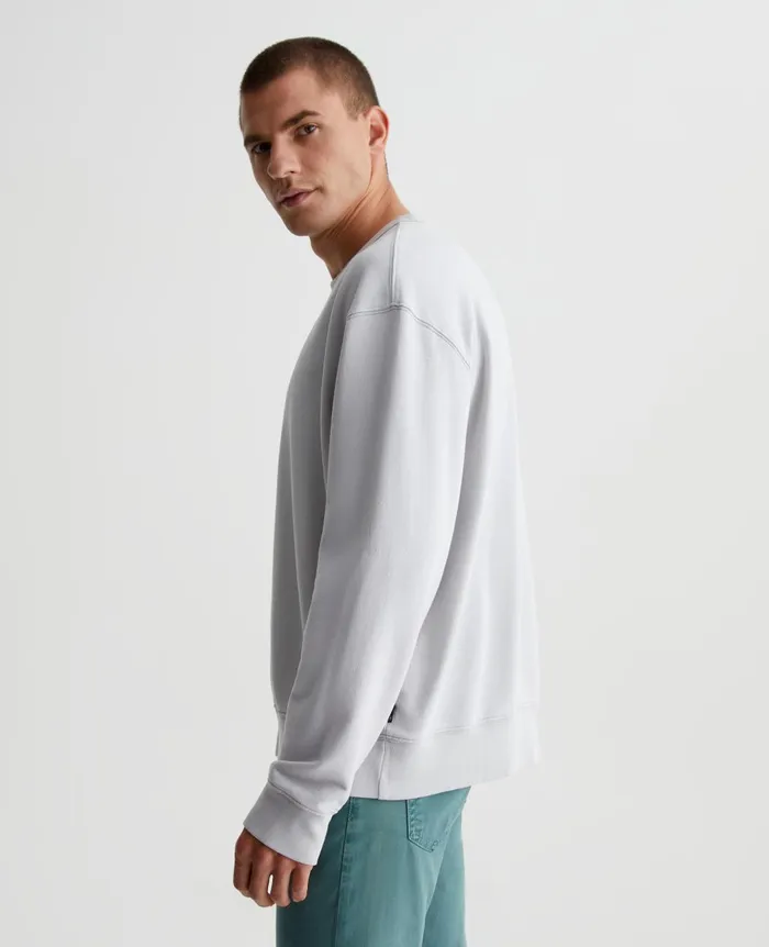 Arc Crew Silver Smoke Men AG Jeans Sweatshirts Arc Crew Silver Smoke Men AG Jeans Sweatshirts
