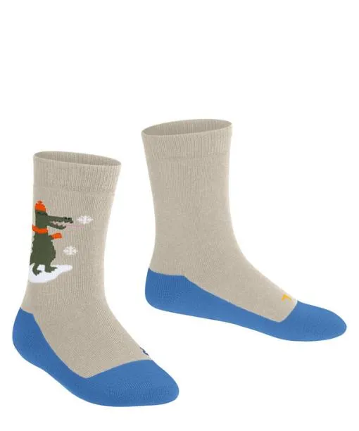 Babies and Kids Active Crocodiles Kids Socks Nut Mel FALKE Socks