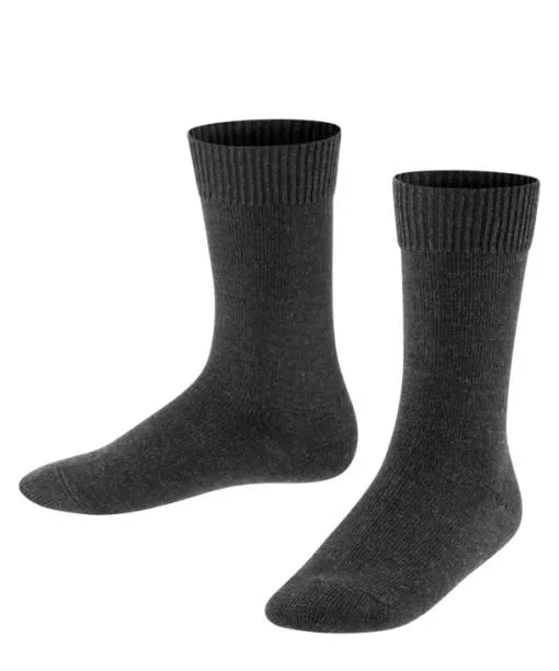 Babies and Kids Comfort Wool Kids Socks Anthramel FALKE Socks