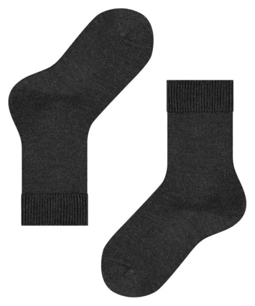 Babies and Kids Comfort Wool Kids Socks Anthramel FALKE Socks