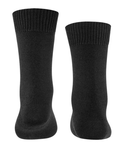 Babies and Kids Comfort Wool Kids Socks Black FALKE Socks