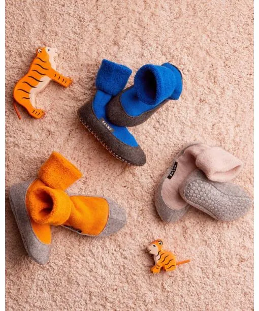 Babies and Kids Cosyshoe Teens Kids Slippers Brick FALKE House Socks