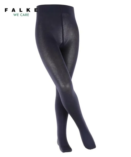 Babies and Kids Cotton Touch Kids Tights Dark Navy FALKE Tights and Leggings