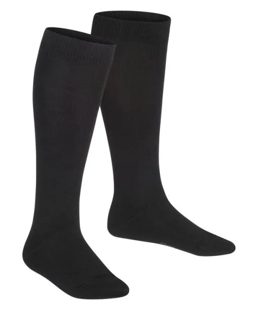 Babies and Kids Family Kids Kneehigh Socks Black FALKE Family