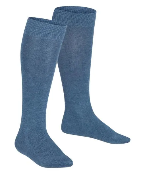 Babies and Kids Family Kids Kneehigh Socks Light Denim FALKE Family