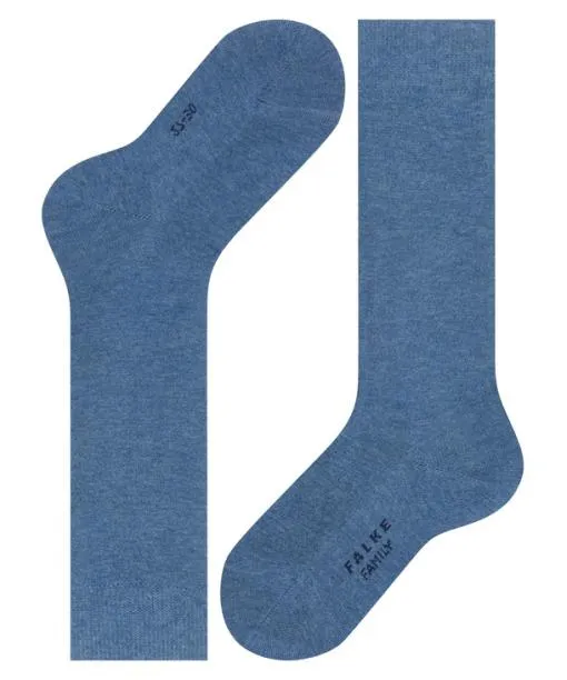 Babies and Kids Family Kids Kneehigh Socks Light Denim FALKE Family