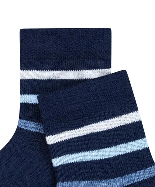 Babies and Kids Multi Stripe Babies Socks Marine FALKE Baby Socks