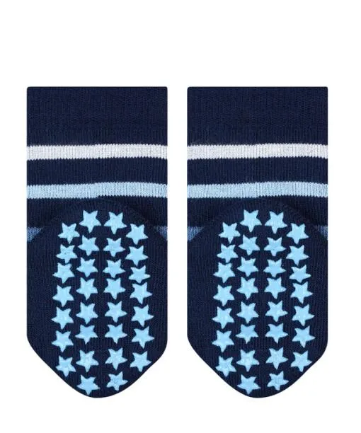 Babies and Kids Multi Stripe Babies Socks Marine FALKE Baby Socks
