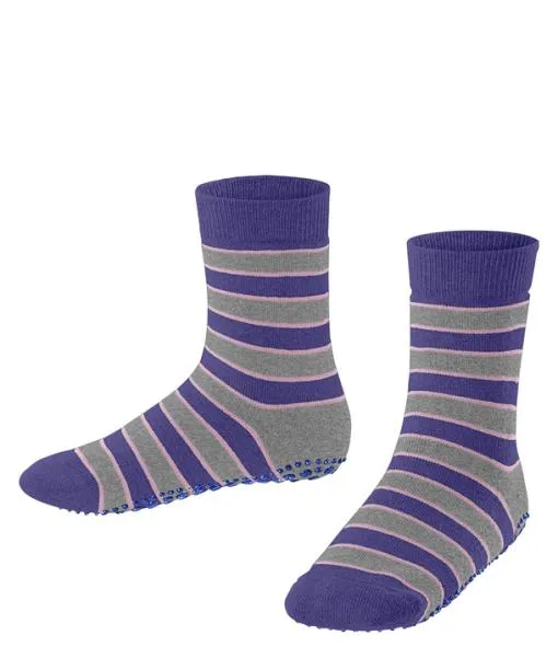 Babies and Kids Simple Stripes Kids House Socks Hyacinth FALKE House Socks