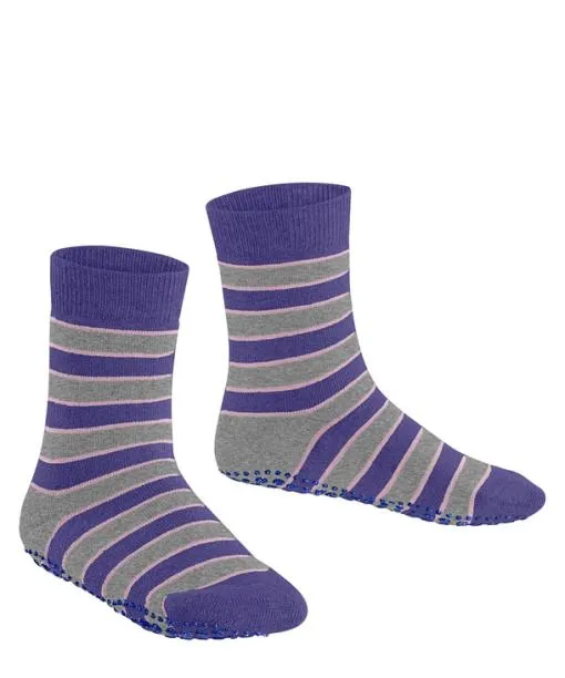 Babies and Kids Simple Stripes Kids House Socks Hyacinth FALKE House Socks