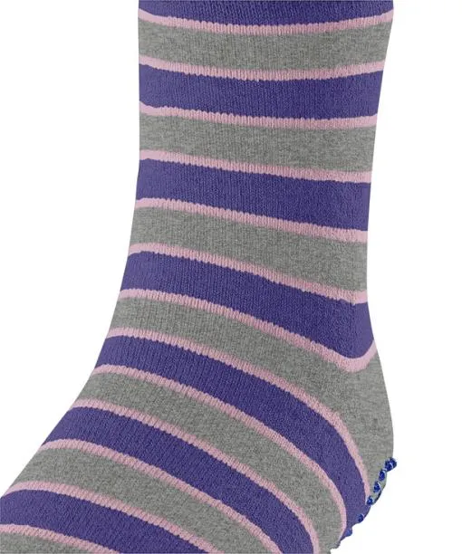 Babies and Kids Simple Stripes Kids House Socks Hyacinth FALKE House Socks