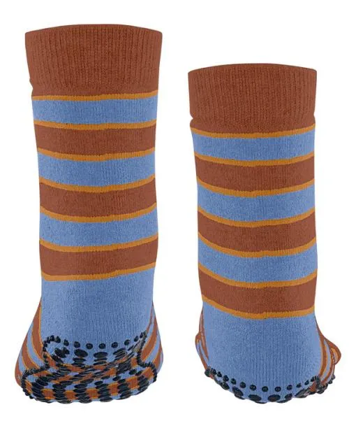 Babies and Kids Simple Stripes Kids House Socks Rust FALKE House Socks