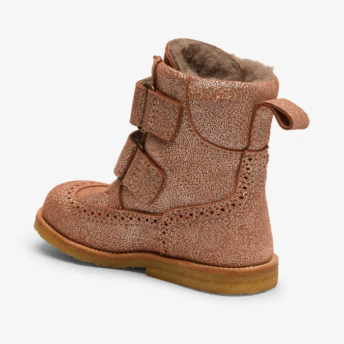 BABY bisgaardshoes elba tex sparkly rose Rose Boots