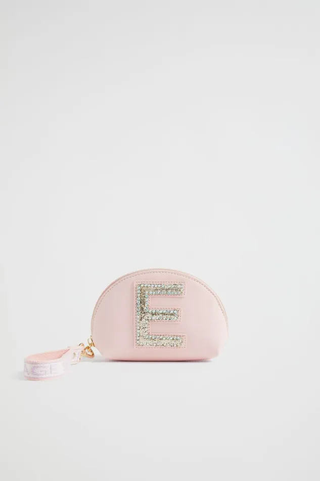 Bags Girl Seed Heritage Glitter Initial Purse E