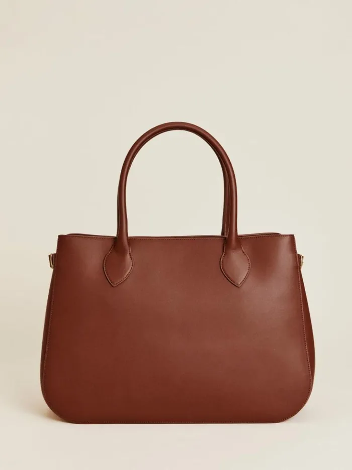 Bags The Reformation Oversized Patrizia Bag Whiskey