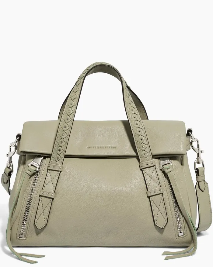 Bali Double Entry Satchel Tea Tree Chevron Women Aimee Kestenberg Satchels