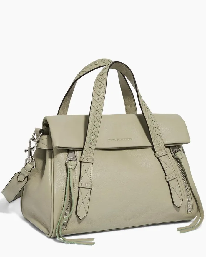Bali Double Entry Satchel Tea Tree Chevron Women Aimee Kestenberg Satchels