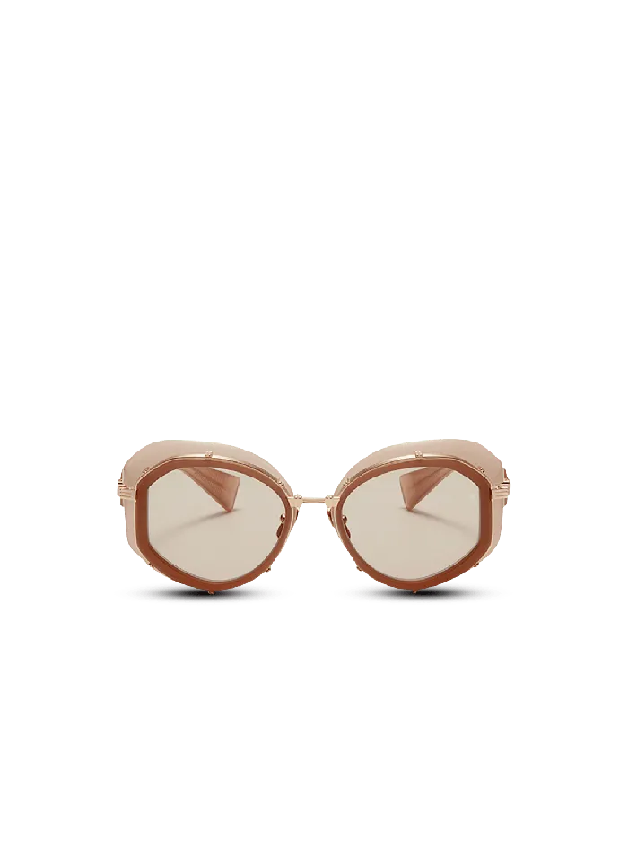 Balmain Eyewear Women Brigitte Sunglasses Beige