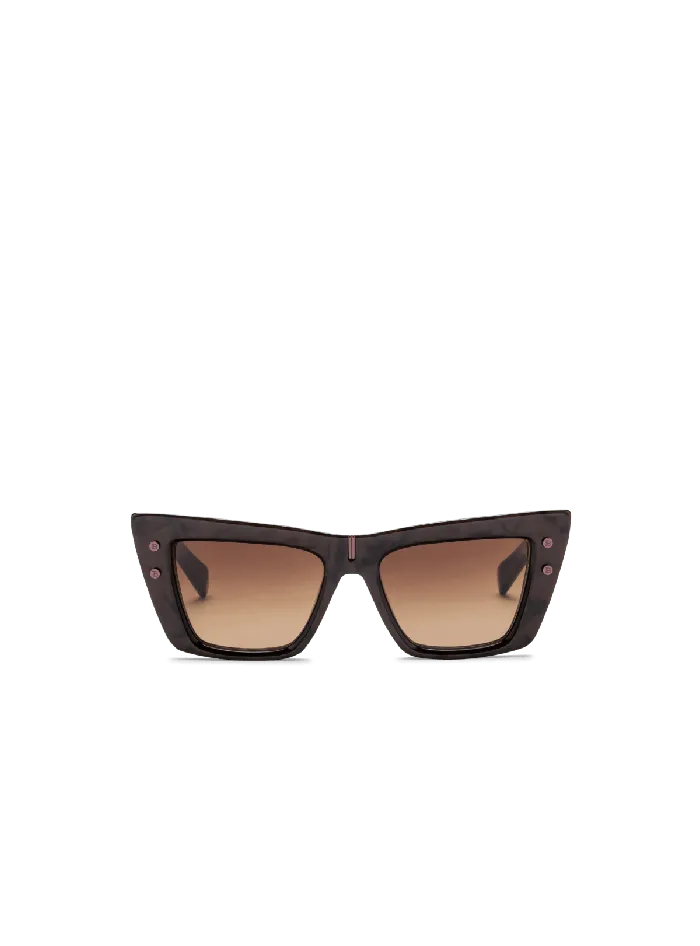 Balmain Eyewear WomenMen BEye Sunglasses Brown
