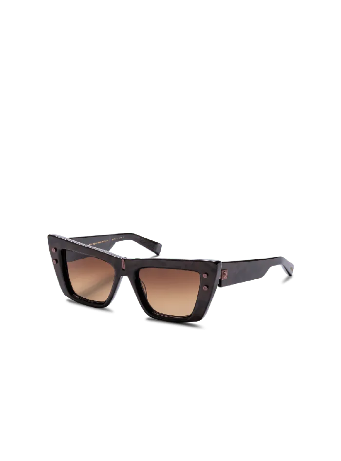 Balmain Eyewear WomenMen BEye Sunglasses Brown