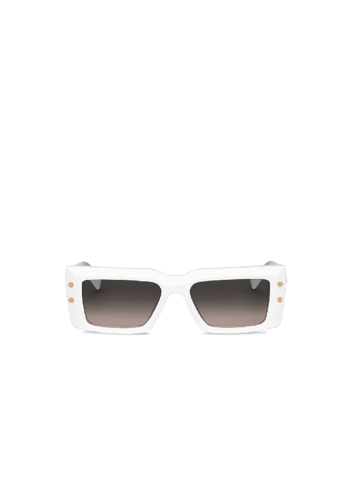 Balmain Eyewear WomenMen Impeacuterial Sunglasses White