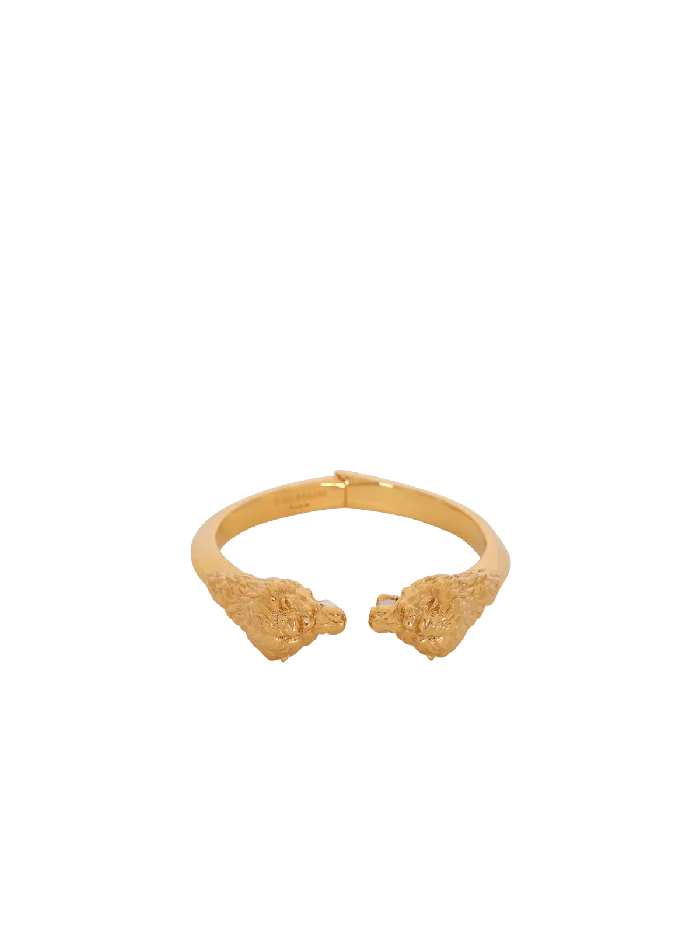 Balmain Fashion Jewelry Women Lion Bracelet Gold