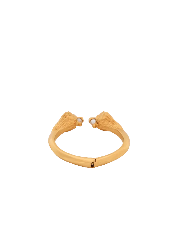 Balmain Fashion Jewelry Women Lion Bracelet Gold