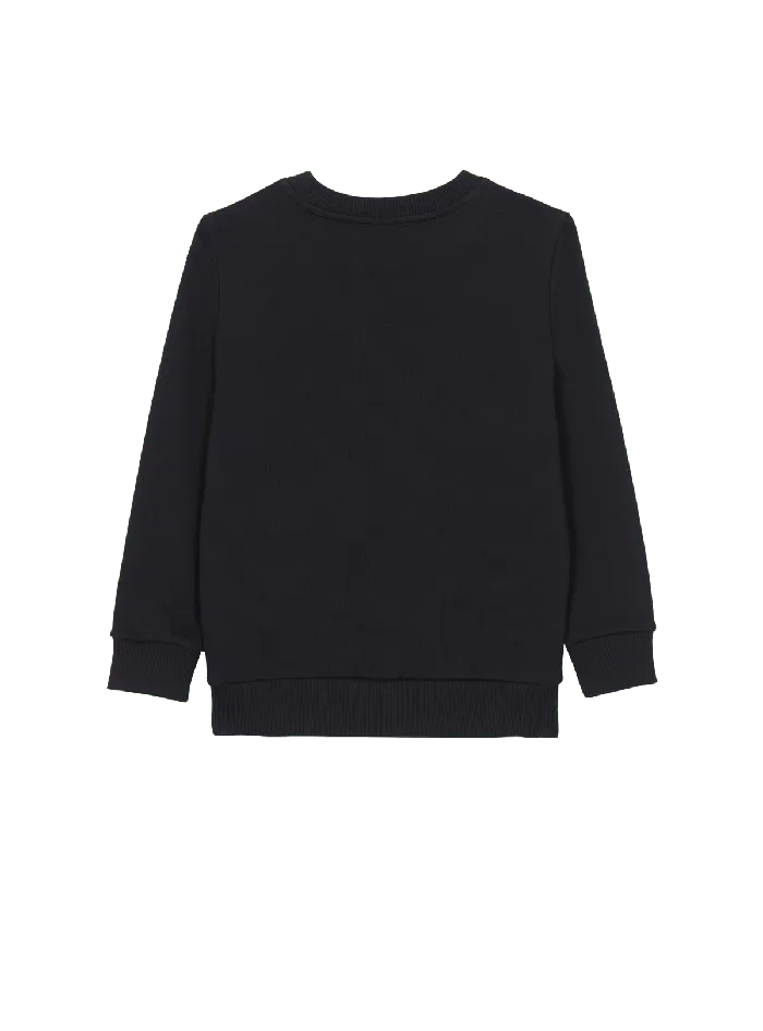 Balmain Kids Paris Sweatshirt Black