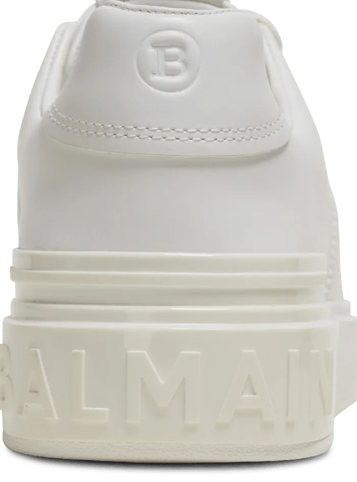 Balmain Sneakers Men BCourt Trainers In Calfskin White