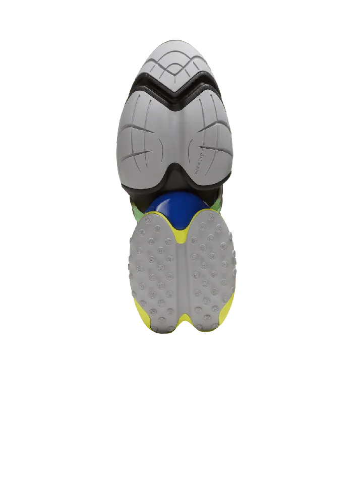 Balmain Sneakers Men Unicorn Sneakers In Neoprene And Leather Multicolor
