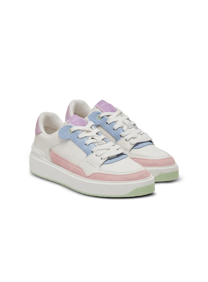 Balmain Sneakers Women BCourt Flip Leather Sneakers Multicolor