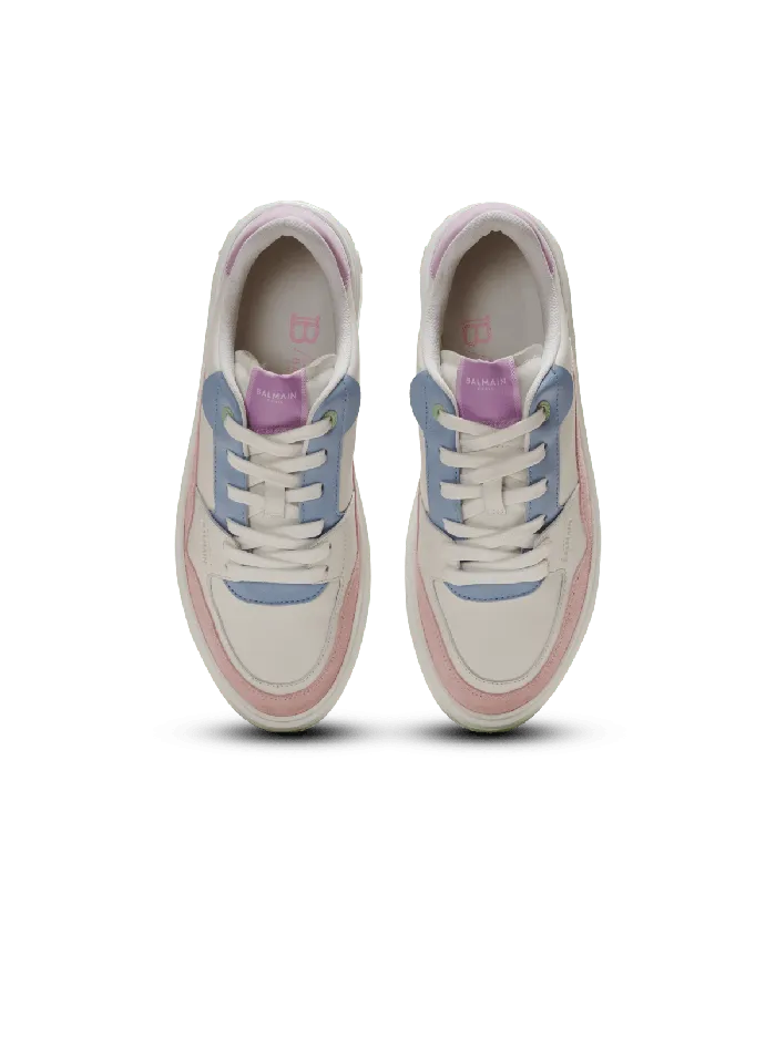 Balmain Sneakers Women BCourt Flip Leather Sneakers Multicolor