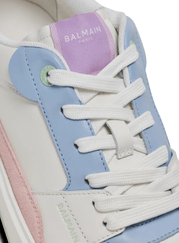 Balmain Sneakers Women BCourt Flip Leather Sneakers Multicolor