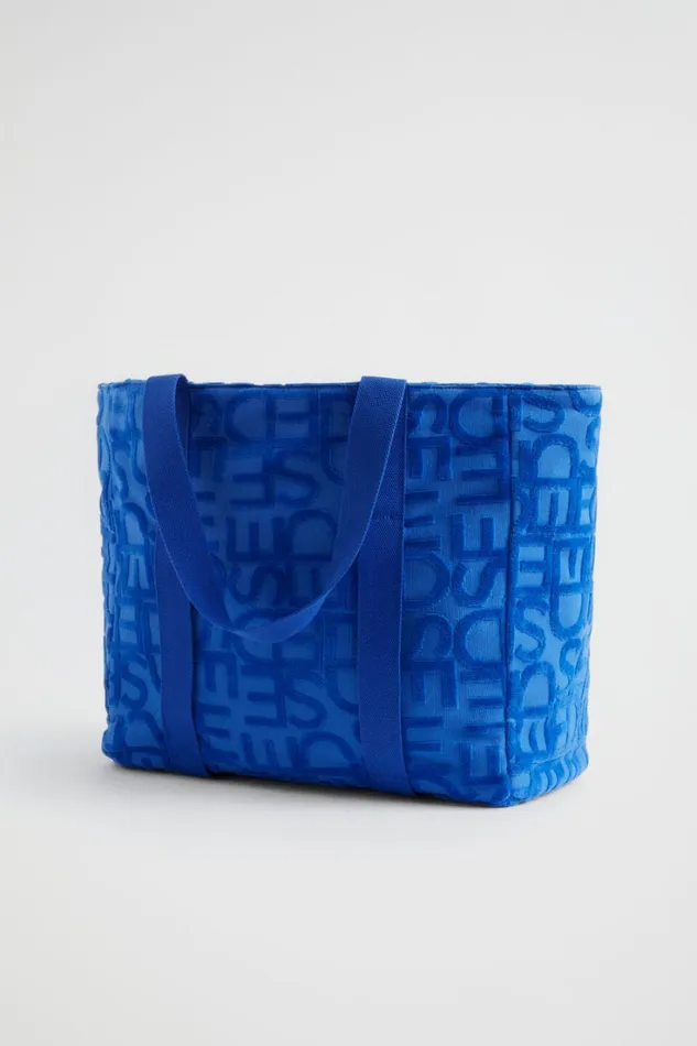 Beach Bags Woman Seed Heritage Seed Logo Beach Bag Deep Ocean