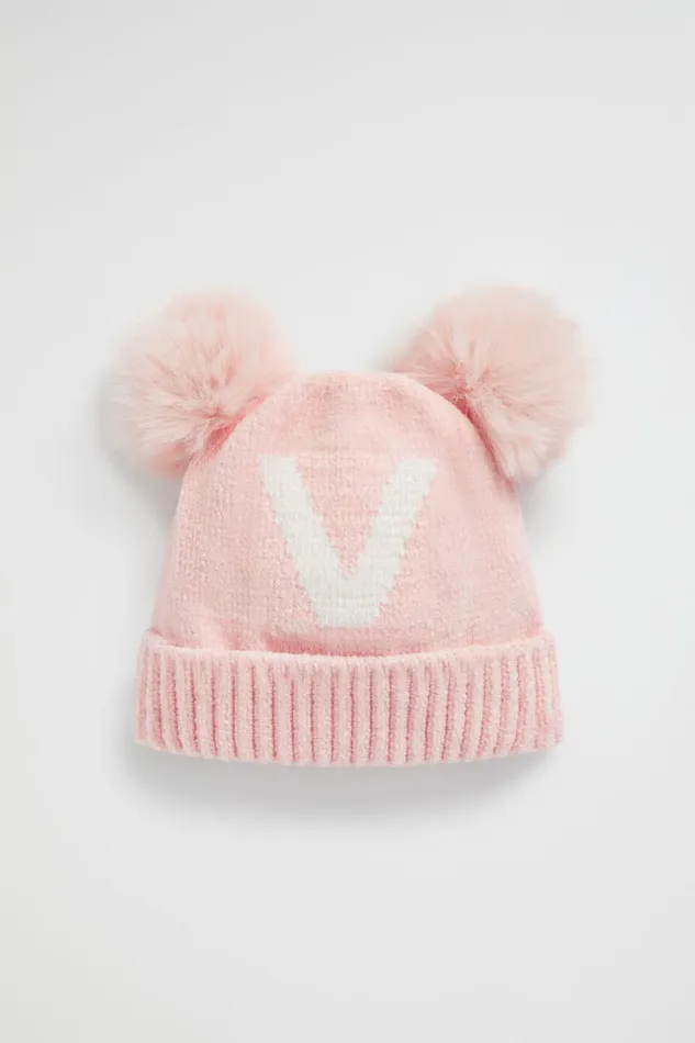 Beanies Baby Seed Heritage Chenille Initial Beanie V