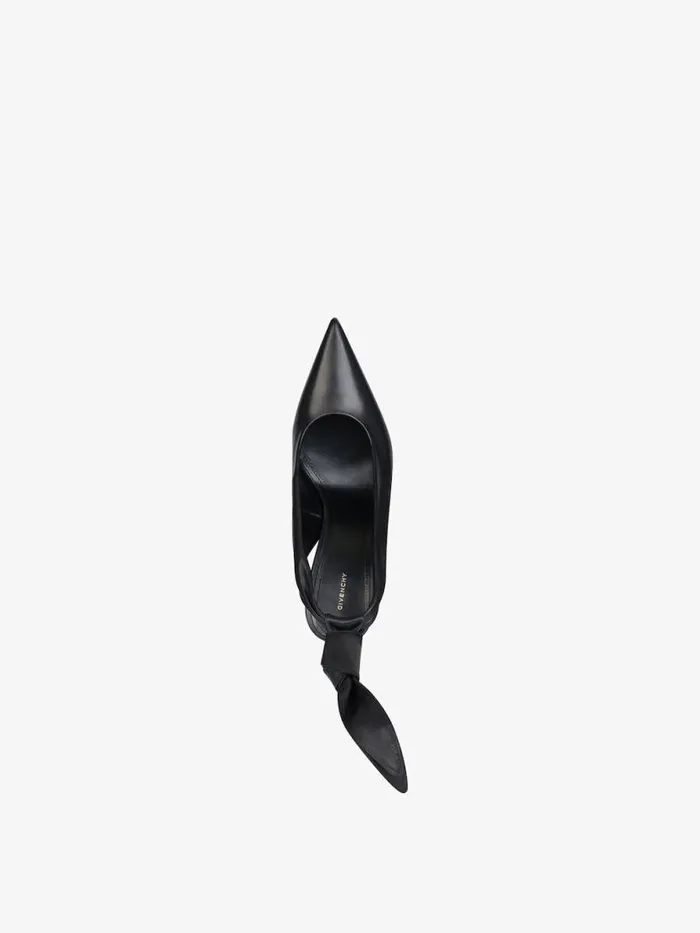Beauw Slingbacks In Nappa Leather Blackgolden Women Givenchy Heels