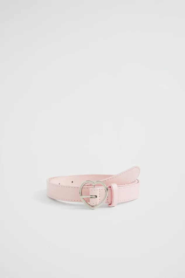 Belts Girl Seed Heritage Heart Belt Dusty Rose