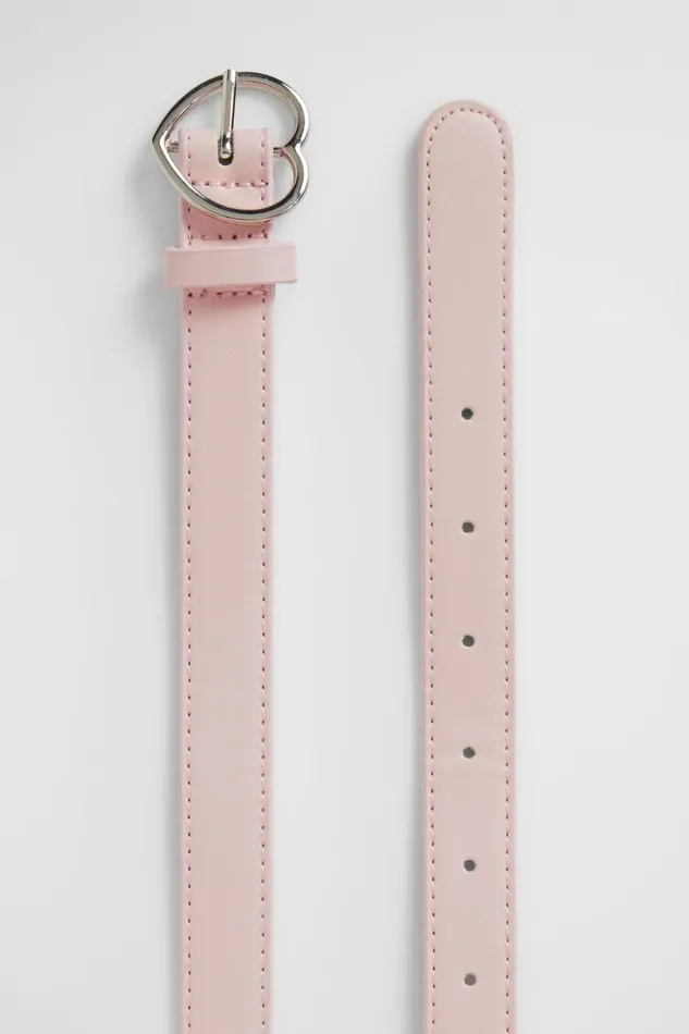 Belts Girl Seed Heritage Heart Belt Dusty Rose