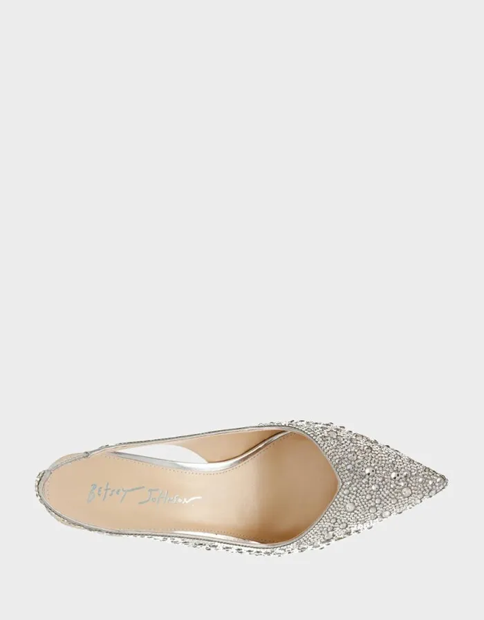 Betsey Johnson Women CLARK SILVER Silver