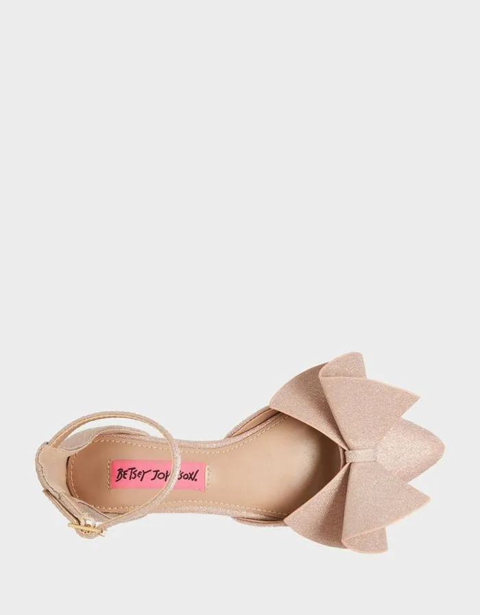 Betsey Johnson Women KIDS039 NOBLE CHAMPAGNE Champagne