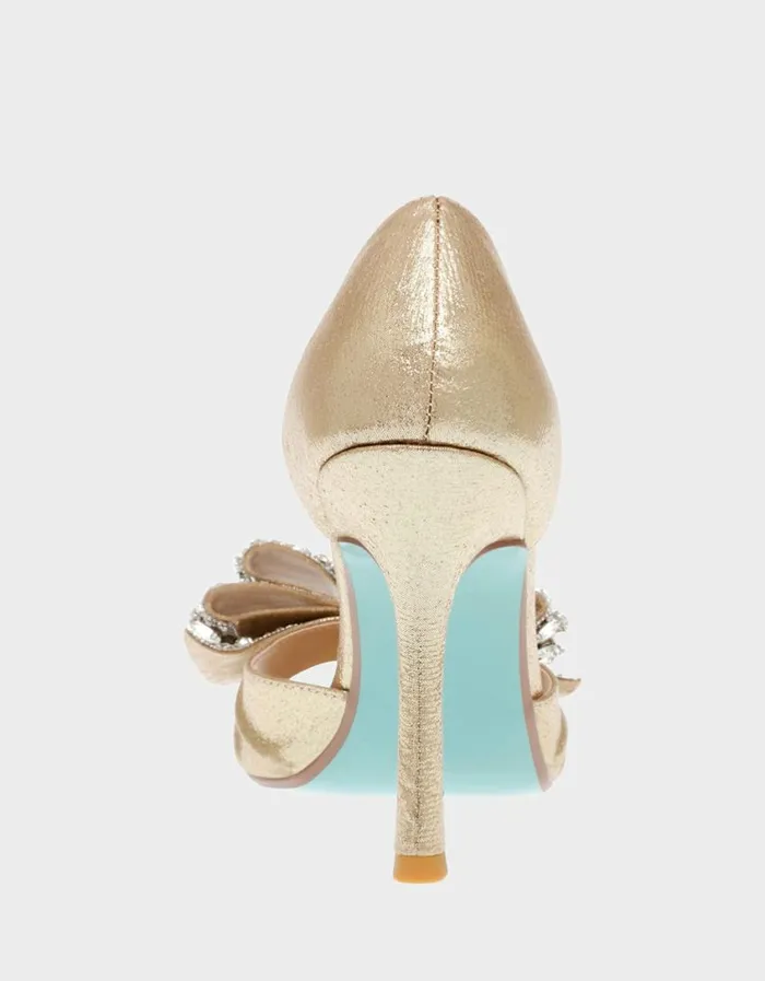 Betsey Johnson Women LANDN GOLD Gold
