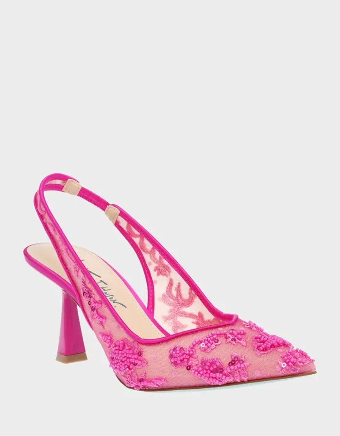 Betsey Johnson Women NIKKI FUCHSIA Fuchsia