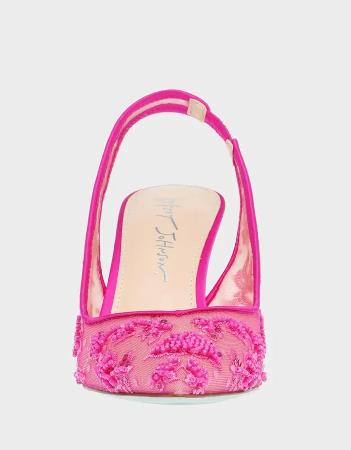 Betsey Johnson Women NIKKI FUCHSIA Fuchsia