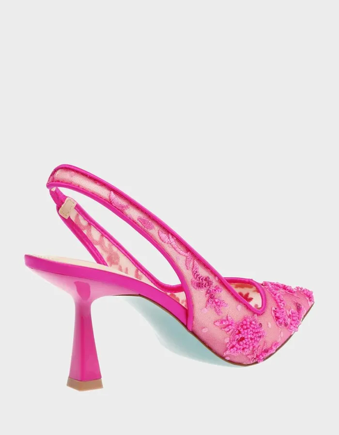 Betsey Johnson Women NIKKI FUCHSIA Fuchsia